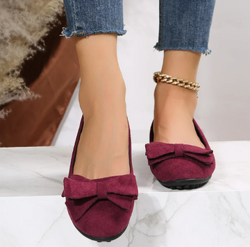 Deborah Ribbon Flat Shoes