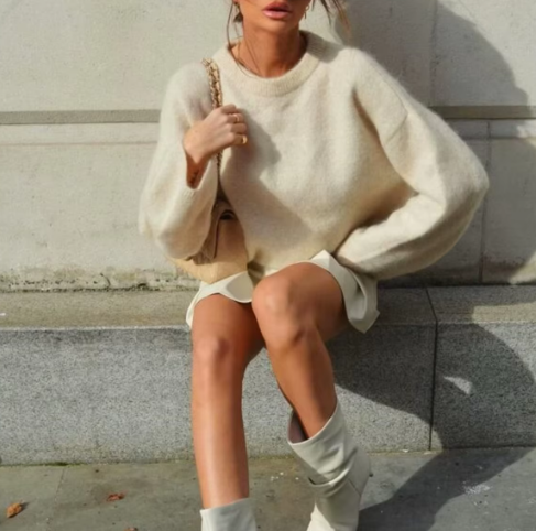 Elma Loose Knitted Sweater