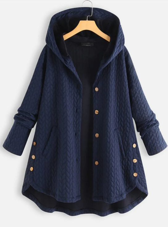 Sarah Elegant Hooded Jacket